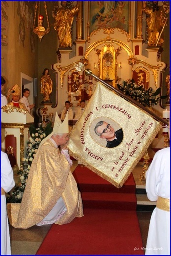 Nadanie patrona szkoły w Ołpinach