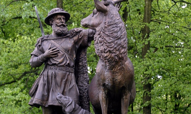 Patron myśliwych i Marszałek Boży - święty Hubert 
