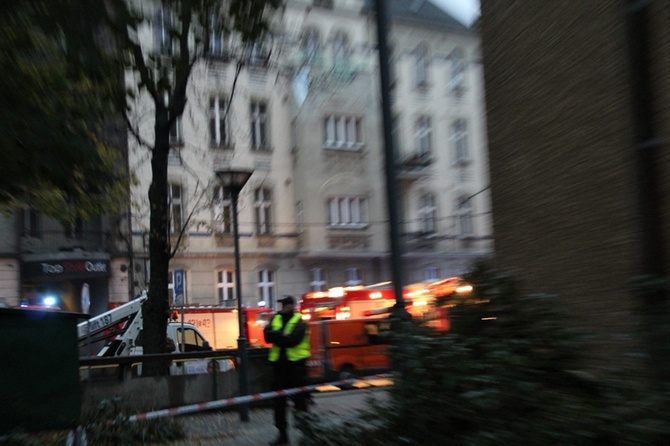 Wybuch w kamienicy w Katowiach