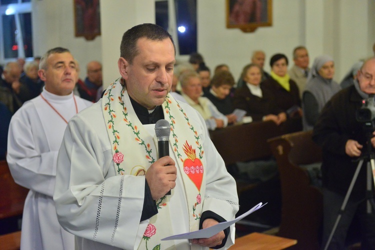 Miłosierdzie Boże w Świdnicy - powitanie