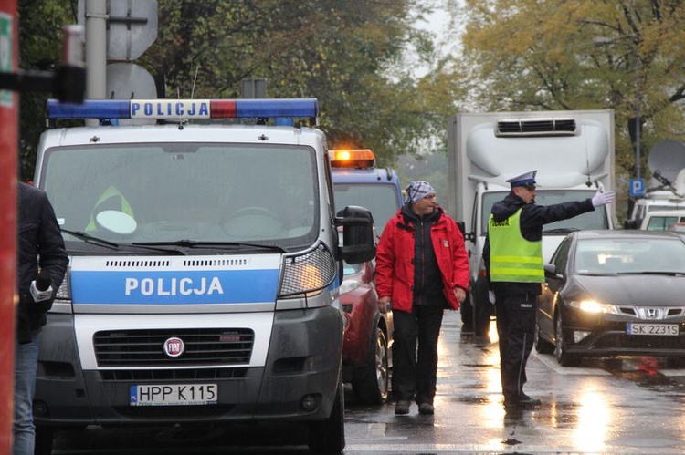 Zawalona kamienica w centrum Katowic