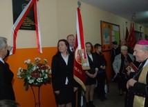 Odsłonięcie pamiatkowej tablicy 