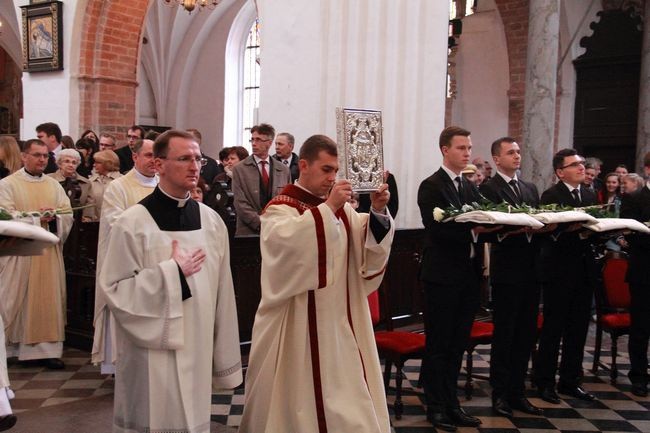 Msza św.  i obłóczyny w Gdańskim Seminarium Duchownym