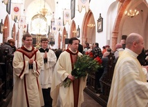 Msza św.  i obłóczyny w Gdańskim Seminarium Duchownym