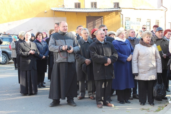 Pomnika JPII w Ornecie