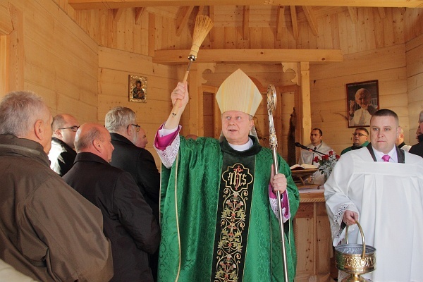 Poświęcenie kaplicy w Gniewowie