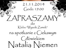 Spotkanie z Natalią Niemen, Katowice, 21 listopada