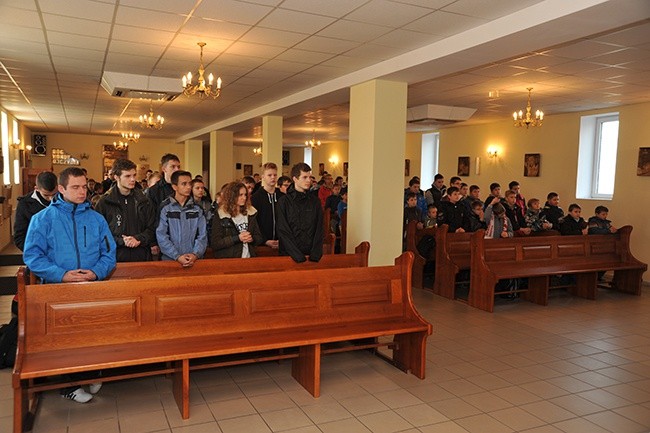 Dzień skupienia ministrantów dekanatu koszalińskiego