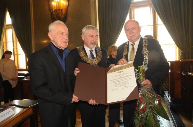 Adam Macedoński Honorowym Obywatelem Miasta Krakowa
