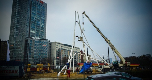 Rośnie Maszt Wolności