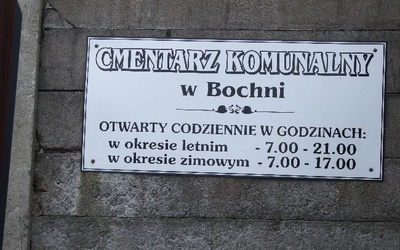 Cmentarz komunalny w Bochni 