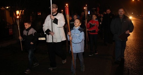 Marsz Świętych w Pile