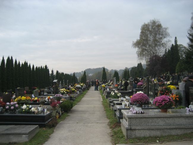 1 listopada 2014 na cmentarzu Salwatorskim