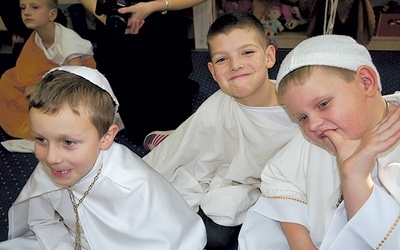 Wśród chłopców największą popularnością cieszył się św. Jan Paweł II