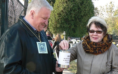 Jacek Maślanka kwestował już po raz 17.