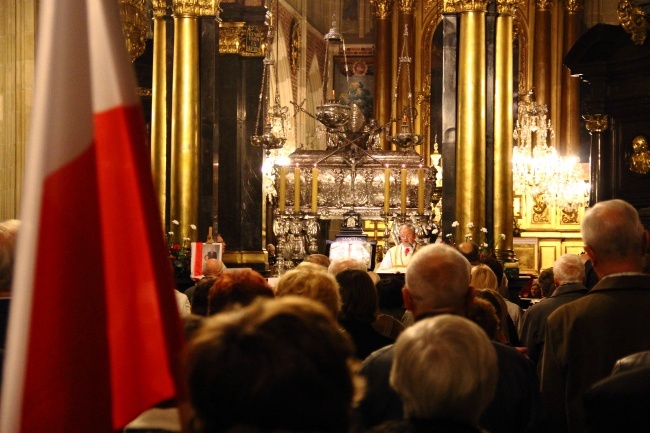 55. miesięcznica smoleńska w Krakowie