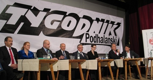 Debata z Gubałówką w tle