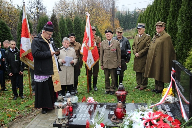 Grób partyzantów "Bartka" w Mazańcowicach