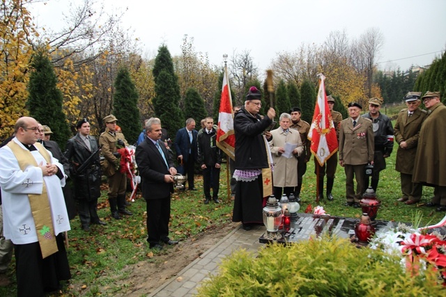 Grób partyzantów "Bartka" w Mazańcowicach