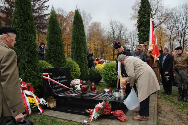 Grób partyzantów "Bartka" w Mazańcowicach