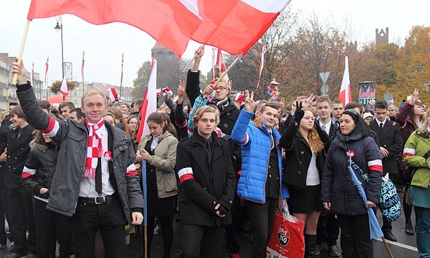 Radośnie i biało-czerwono 