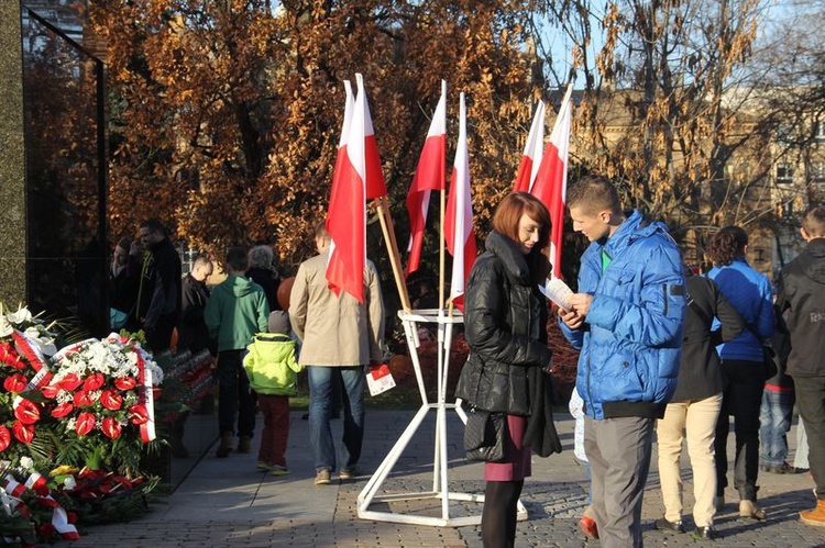 Święto Niepodległości z harcerzami