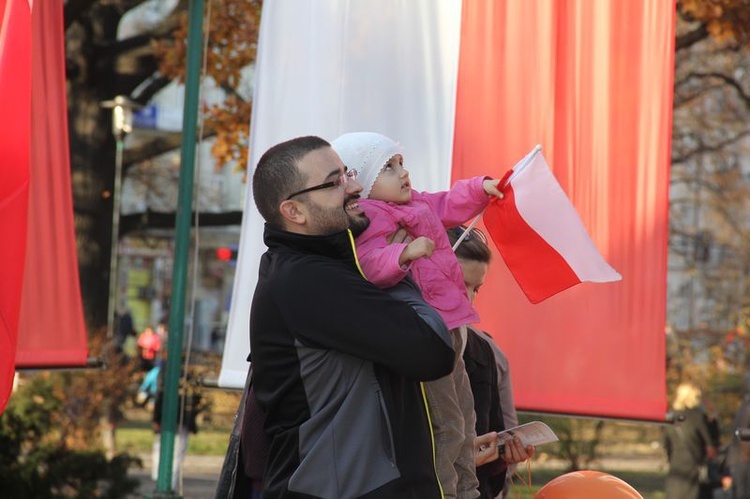 Święto Niepodległości z harcerzami