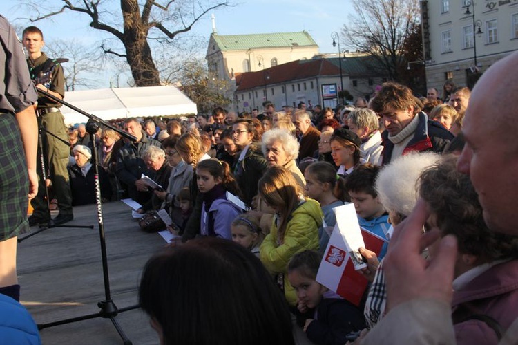 Święto Niepodległości z harcerzami