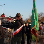 Odsłonięcie Pomnika Żołnierzy AK w Rumi.