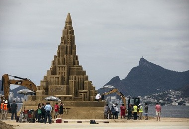 Największy zamek z piasku