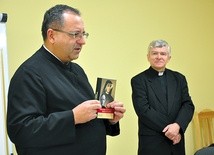  Prezentacja książki o. Stanisława Cieślaka (z prawej) o o. Józefie Andraszu