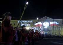 Obchody Narodowego Święta Niepodległości na pl. Piłsudskiego w Kutnie