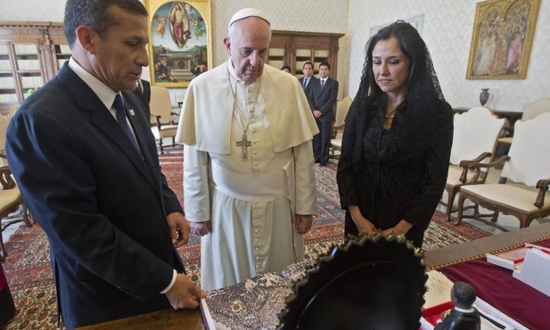 Prezydent Peru w Watykanie