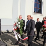 Poświęcenie sztandaru "Solidarności" w Skoczowie