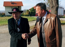 Tadeusz Niewdana (z lewej) i Krzysztof Błaszczak – to oni odnaleźli „Jakuba”