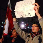Wyborcy na ulicach Krakowa