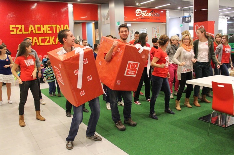 Bielski happening "Szlachetnej Paczki"