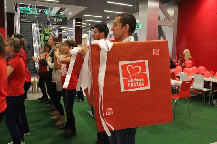 Bielski happening "Szlachetnej Paczki"