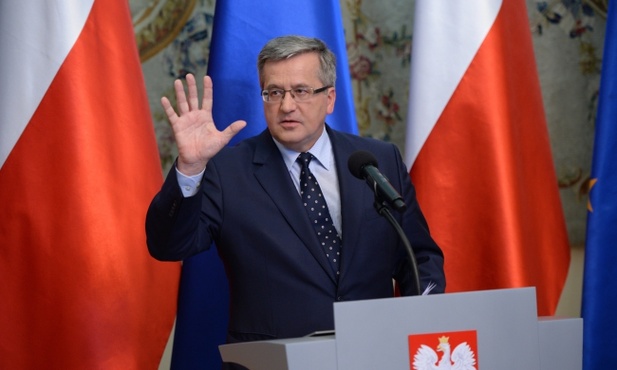 Komorowski o wyborach