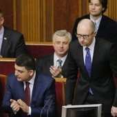Parlament zatwierdził premiera Jaceniuka