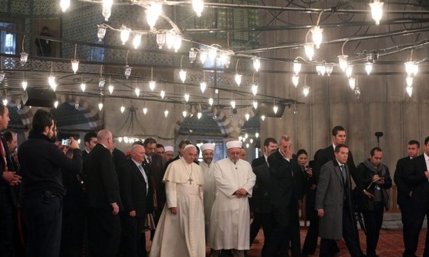 Paież Franciszek w Meczecie Ahmeda