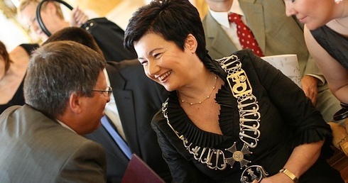 Hanna Gronkiewicz-Waltz wygrała