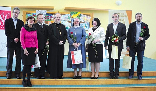  Uczestnicy pierwszej edycji plebiscytu, wśród nich laureat Zdzisław Pytka (drugi z prawej)