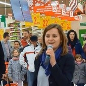 Oto Pan Bóg przyjdzie, nawet do Auchan