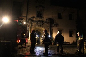 Pożar kompleksu pałacowego w Kliczkowie