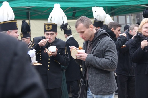 Msza górnicza w katowickiej katedrze