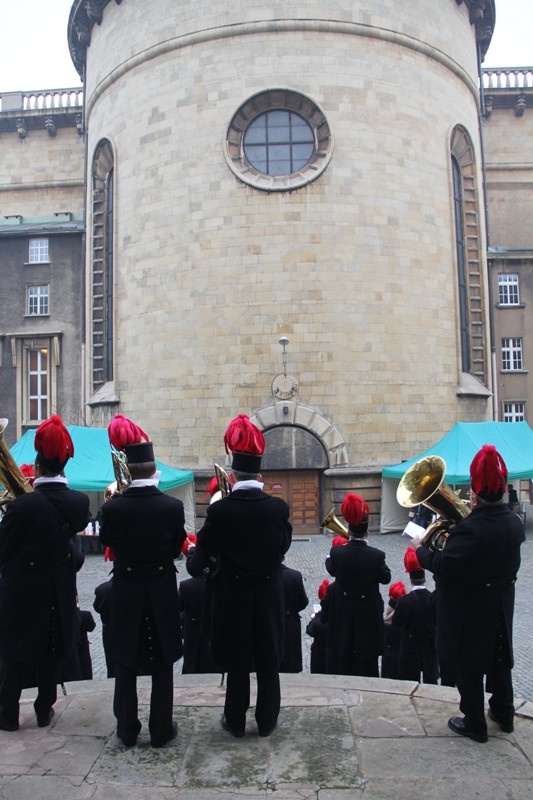 Msza górnicza w katowickiej katedrze