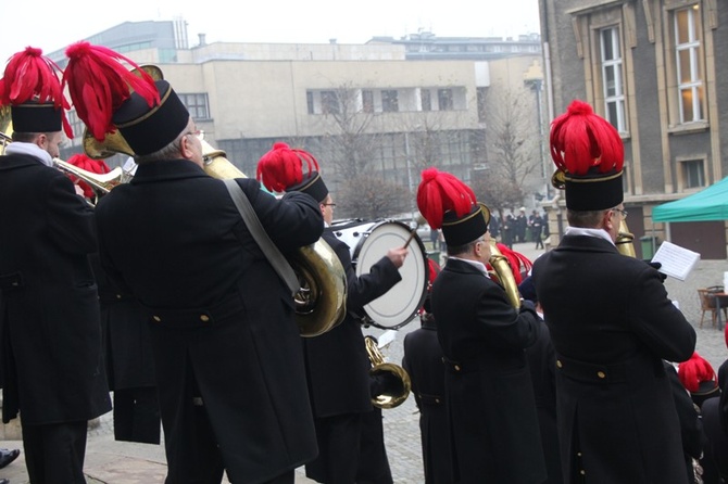 Msza górnicza w katowickiej katedrze