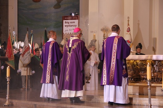 Msza górnicza w katowickiej katedrze