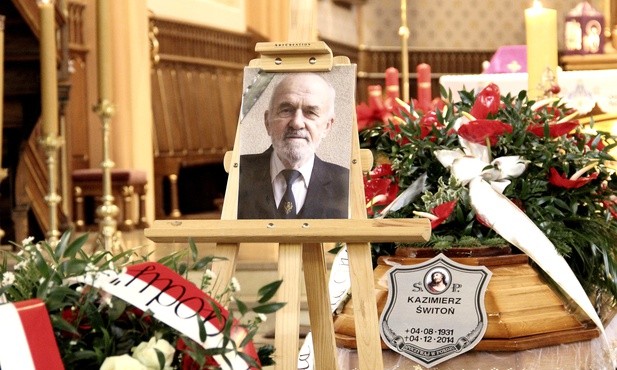 Kazimierz Świtoń pożegnany